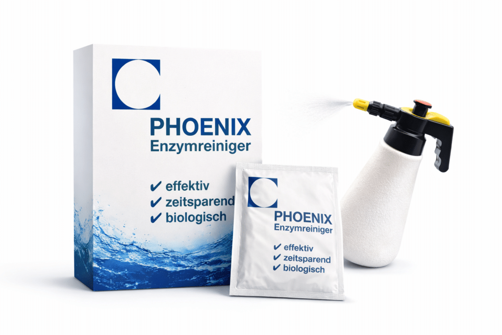 Wie genau sparen Sie mit Phoenix Enzymreiniger Geld und Zeit