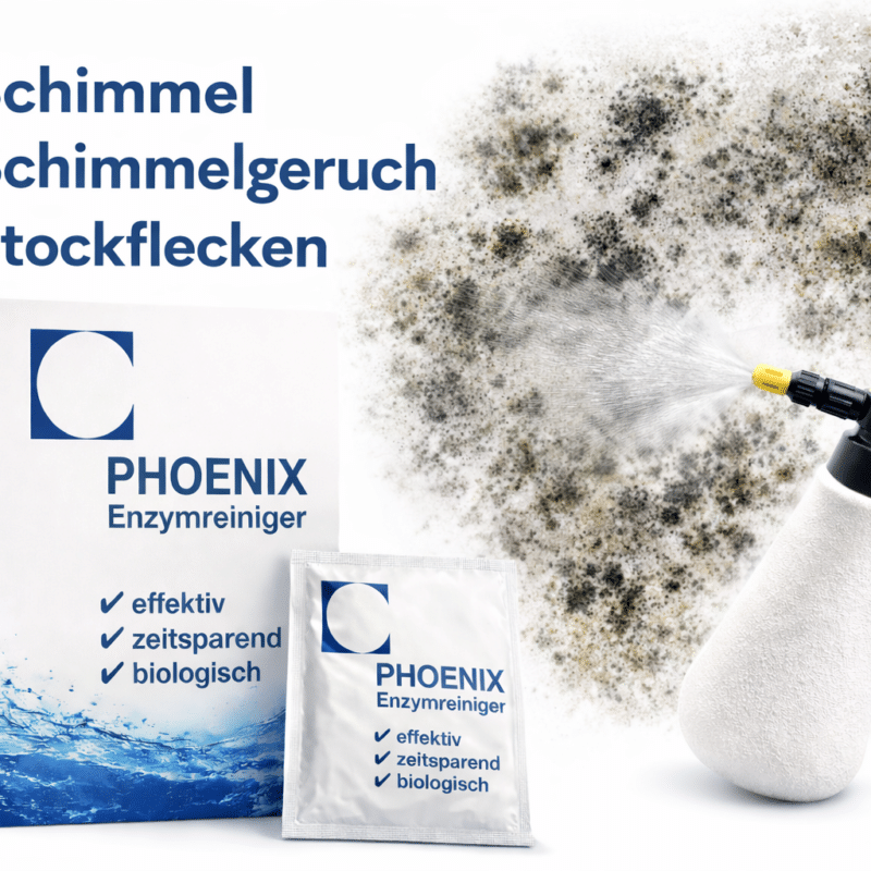 Phoenix Enzymreiniger – Geruchsentferner gegen Schimmel