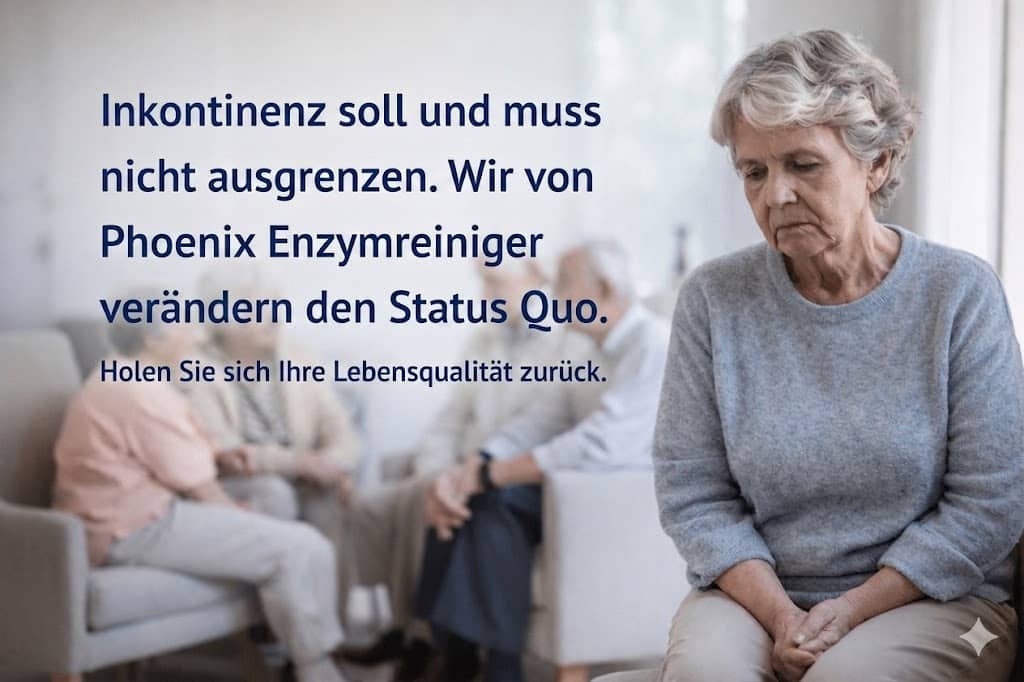 Inkontinenz Geruch entfernen Anleitung Phoenix Enzymreiniger